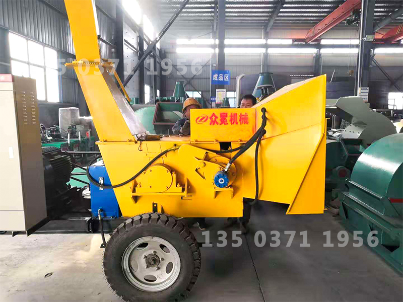 雙缸柴油樹(shù)枝粉碎機(jī)